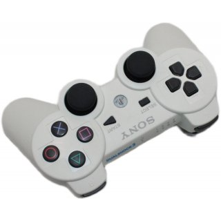 Original Sony Playstation 3 PS3 Dualshock 3 Wireless Controller CECHZC2E Weiss