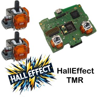 Sony PlayStation 5 Controller orange Hall Effekt TMR Mainboard Platine Effect PS5 BDM-050M Halleffect Halleffekt