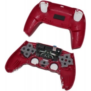 Original Controller Geh�use Cosmic Red BDM-030 + Buttons DualSense Sony Playstation 5 PS5 gebraucht