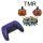 Sony PlayStation 5 Controller Galactic Purple HallEffekt TMR Hall Effect PS5 Hall-effect Halleffekt Hall-effekt Orange