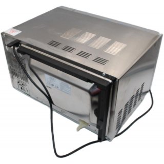 Caso MG 20 MENU Mikrowelle Grill Glasdrehteller Edelstahlgeh�use 800 Watt 20L - gebraucht funktionst�chtig kurz getestet
