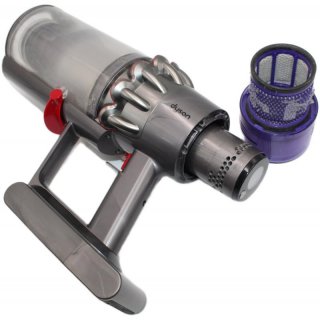 Dyson V11 Staubsauger defekt ohne Rohr & Fu� nur Hauptger�t - Startet nicht Knopf klemmt