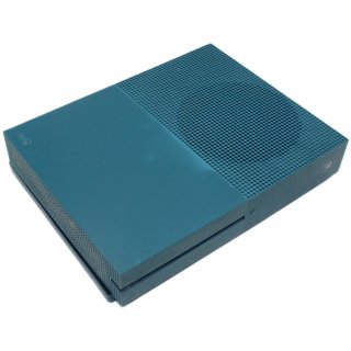 XBOX One S Disc Edition Geh�use Gr�n + K�fig gebraucht mit leichten Kratzern und Macken