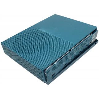 XBOX One S Disc Edition Geh�use Gr�n + K�fig gebraucht mit leichten Kratzern und Macken