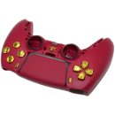 Original Controller Gehäuse Cosmic Red BDM-030 + Buttons (gold) DualSense Sony Playstation 5 PS5 gebraucht