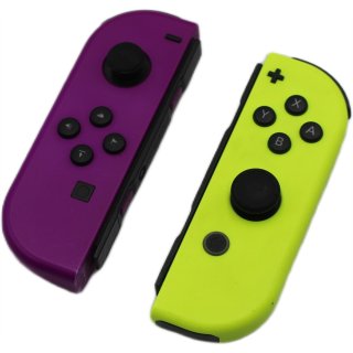 Original Nintendo Switch Joy-Con Controller Paar (Neon-Lila & Neon-Orange) gebraucht