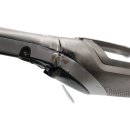 Bosch BCH3ALL21 Flexxo Serie 4 21.6V Braun Akkusauger mit Stiel - Defekt lässt sich nicht starten, Gehäuse stark beschädigt durch verbrennung mittig