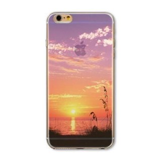 iPhone 6 6S Schutzhülle Sonnenuntergang Handyhülle Hülle Tasche Cover Case Silikon