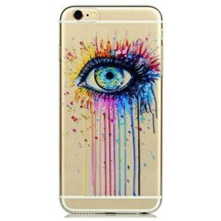 iPhone 5 5S Schutzhülle Auge Handyhülle Hülle Tasche Cover Case Silikon