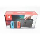 Nintendo Switch Neon-Rot/Neon-Blau Baujahr 2017 Patchable / Hackable gebraucht