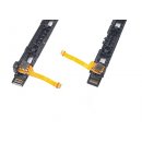 Rechter & Linker Slider rail Schiebe Schiene mit Flex...