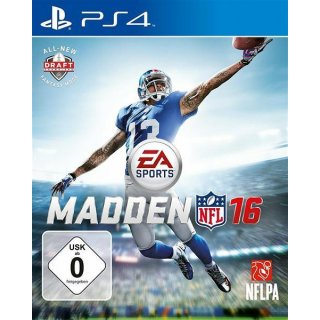 Madden NFL 16 (Sony PlayStation 4, 2015, PS4) American Football gebraucht