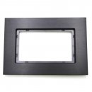 Gira Rahmen 1001126 1,5fach Esprit Aluminium schwarz 