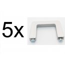 5 x Mentor 268.1 Tragegriff Aluminium (L x B x H) 69 x...