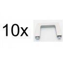 10 x Mentor 268.1 Tragegriff Aluminium (L x B x H) 69 x...