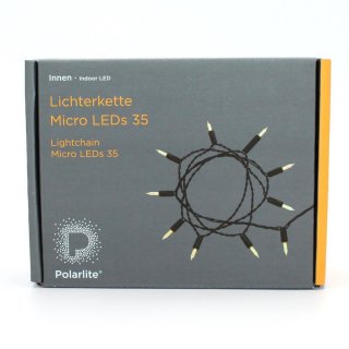 Mini-Lichterkette Polarlite LLC-03-001 Warm-Weiß