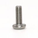 TOOLCRAFT TO-5360490 Flachkopfschrauben M3 8 mm Schlitz...