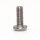 TOOLCRAFT TO-5360490 Flachkopfschrauben M3 8 mm Schlitz ISO 1580 Edelstahl A2 1000 St.