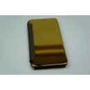 Iphone 7 Plus / 5.5 LED View Flip Case Tasche Gold Cover...