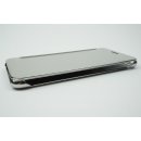Iphone 7 Plus / 5.5 LED View Flip Case Tasche Silber Cover Schutzhülle