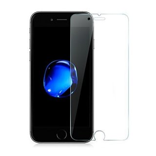 Apple iPhone 7 / 8 Schutzglas + Silikon Hülle 9H Folie Displayfolie Clear Echt Glas Panzerfolie