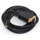 Renkforce USB / VGA Anschlusskabel 3.00 m Schwarz [1x...