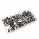 Kombi-Schrauben-Sortiment 211 Teile