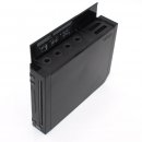 Nintendo Wii Konsole Schwarz gebraucht + Fernbedienung + Nunchuck + Lenkrad