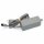 Nintendo Wii Konsole Schwarz gebraucht + Fernbedienung + Nunchuck + Lenkrad