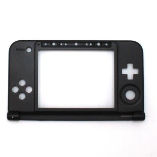 Nintendo 3DS XL Gehäuse Mittelrahmen Rahmen Innenteil Blende schwarz