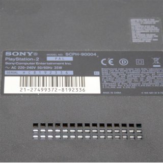 PlayStation 2 PS2 Konsole black SCPH 90004 internes Netzteil gebraucht