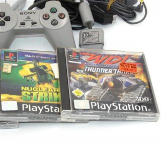 Sony Playstation PS One SCPH-102 Video Game Konsole gebraucht