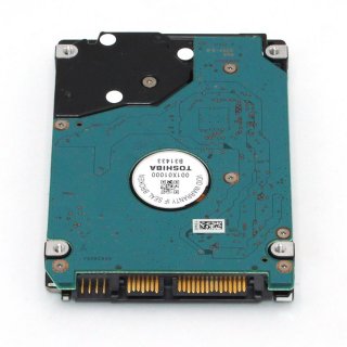 Toshiba MK1676GSX &ndash; 160 GB interne Festplatte (5400 RPM, SATA, 2,5 Zoll) 500GBB