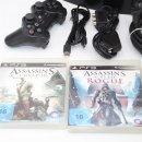 Sony PlayStation 3 160GB mit FW 2.60  [inkl. DualShock Controller] schwarz + 3 Spiele