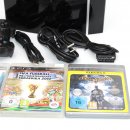 Sony PlayStation 3 80GB [inkl. DualShock Controller] schwarz - gebraucht + 3 Spiele