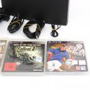 Sony Playstation 3 PS3 Konsole Slim 160 GB + 3 Spiele CECH-3004B gebraucht