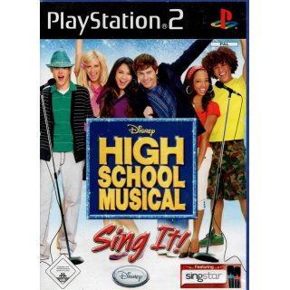 High School Musical - Sing it! - SONY PS2  gebraucht