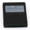 Original Sony PlayStation 2 Speicherkarte Memorycard 8 MB (Megabyte) Schwarz gebraucht