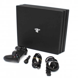 SONY PS4 PlayStation 4 Pro 2 TB SSHD Seagate Firecuda Inkl Contr.CUH-7016  gebraucht