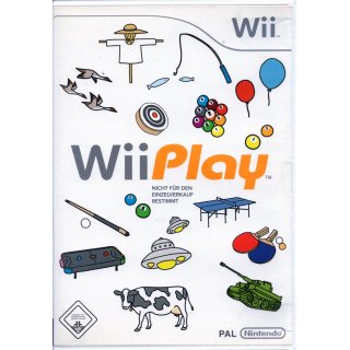 Nintendo Wii Play (nur Spiel, ohne Wii Remote)