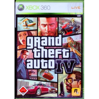 Grand Theft Auto IV - Microsoft Xbox 360 gebraucht - USK-18