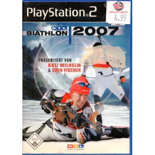 RTL Biathlon 2007 - SONY PS2  gebraucht