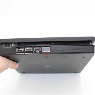 4 x Playstation 4 Siegel Ersatz schwarz für hintere Schrauben Phat Slim Pro