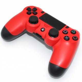 PlayStation 4 - DualShock 4 Wireless Controller, rot / schwarz gebraucht