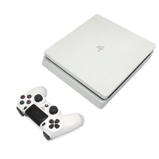 SONY PlayStation 4&trade; PS4 Slim 500GB CUH-2016A  weiss gebraucht + Controller