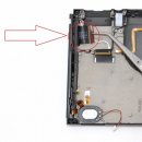 Nintendo Switch Display LCD HAC-001 V2 (-01) Bildschirm Screen + Touchscreen + Rahmen + Wifi Kabel + On Off Kabel NS-LCD 720p